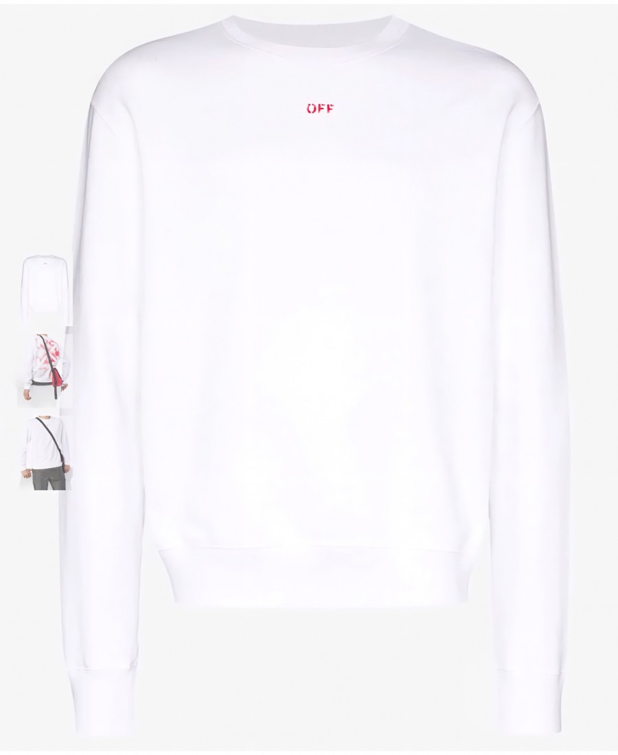 OFF WHİTE TRİKO SWEAT 5