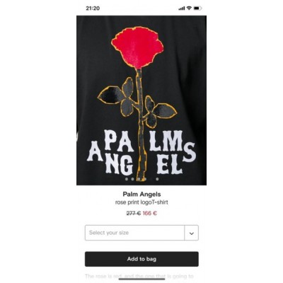 PALM ANGELS  TİŞÖRT 10